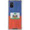 Haitian Flag Distressed Galaxy A71 5G Clear Case