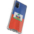 Haitian Flag Distressed Galaxy A71 5G Clear Case
