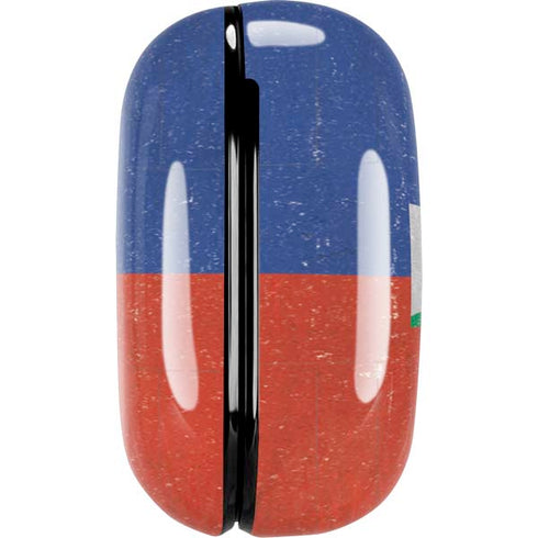 Haitian Flag Distressed Galaxy Buds Pro Skin