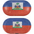 Haitian Flag Distressed Galaxy Buds Skin