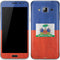 Haitian Flag Distressed Galaxy J3 Skin