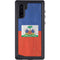 Haitian Flag Distressed Galaxy Note 10 Waterproof Case