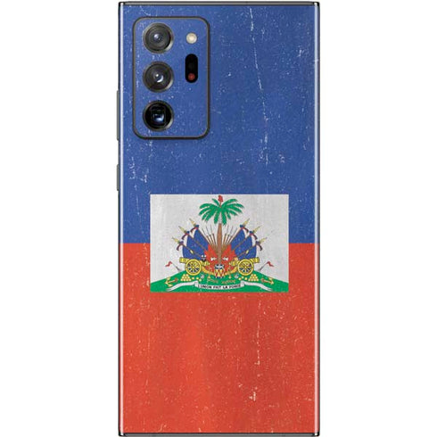 Haitian Flag Distressed Galaxy Note20 Ultra 5G Skin
