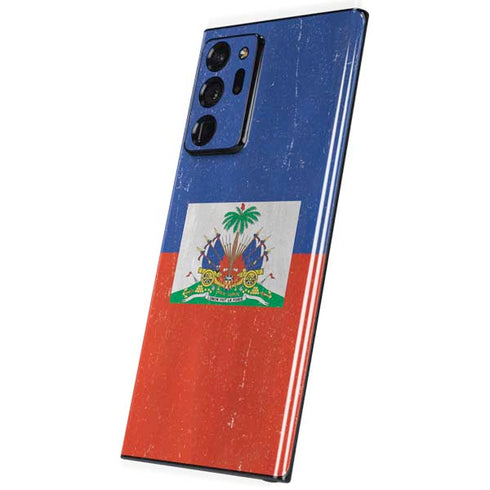 Haitian Flag Distressed Galaxy Note20 Ultra 5G Skin