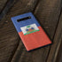 Haitian Flag Distressed Galaxy S10 Plus Skin