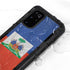 Haitian Flag Distressed Galaxy S20 Plus Waterproof Case