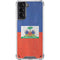 Haitian Flag Distressed Galaxy S21 5G Clear Case