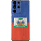 Haitian Flag Distressed Galaxy S21 Ultra 5G Skin