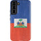 Haitian Flag Distressed Galaxy S22 Pro Case
