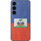 Haitian Flag Distressed Galaxy S23 Skin