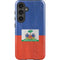 Haitian Flag Distressed Galaxy S24 Impact Case