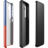 Haitian Flag Distressed Galaxy S24 Impact Case