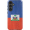 Haitian Flag Distressed Galaxy S24 Plus Impact Case