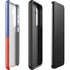 Haitian Flag Distressed Galaxy S24 Plus Impact Case