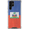 Haitian Flag Distressed Galaxy S24 Ultra Clear Case