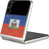 Haitian Flag Distressed Galaxy Z Flip4 5G Skin