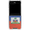 Haitian Flag Distressed Galaxy Z Flip5 5G Clear Case
