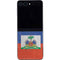 Haitian Flag Distressed Galaxy Z Flip5 5G Skin