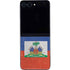 Haitian Flag Distressed Galaxy Z Flip5 5G Skin