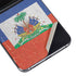 Haitian Flag Distressed Galaxy Z Flip5 5G Skin