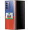 Haitian Flag Distressed Galaxy Z Fold2 5G Skin