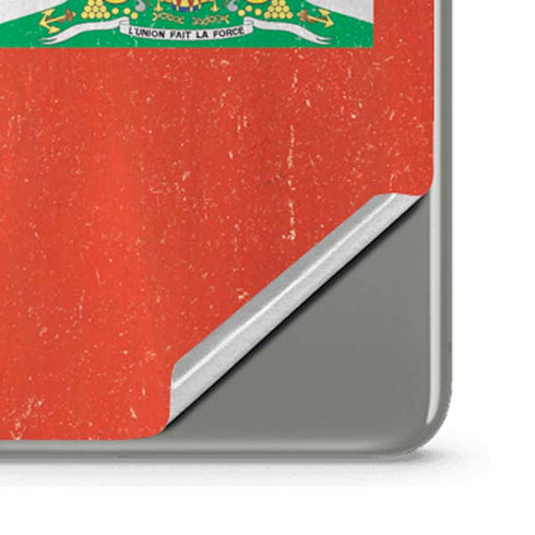 Haitian Flag Distressed Google Pixel 8 Skin