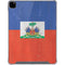 Haitian Flag Distressed iPad Pro 12.9in (2020) Clear Case