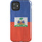 Haitian Flag Distressed iPhone 11 Impact Case
