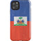 Haitian Flag Distressed iPhone 11 Pro Max Impact Case