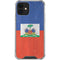 Haitian Flag Distressed iPhone 12 Clear Case