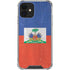 Haitian Flag Distressed iPhone 12 Clear Case