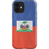 Haitian Flag Distressed iPhone 12 Impact Case