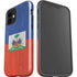 Haitian Flag Distressed iPhone 12 Impact Case