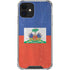 Haitian Flag Distressed iPhone 12 Mini Clear Case