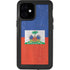 Haitian Flag Distressed iPhone 12 Mini Waterproof Case