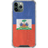 Haitian Flag Distressed iPhone 12 Pro Max Clear Case