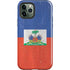 Haitian Flag Distressed iPhone 12 Pro Max Impact Case