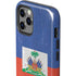 Haitian Flag Distressed iPhone 12 Pro Max Impact Case