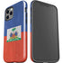 Haitian Flag Distressed iPhone 12 Pro Max Impact Case
