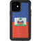 Haitian Flag Distressed iPhone 12 Waterproof Case
