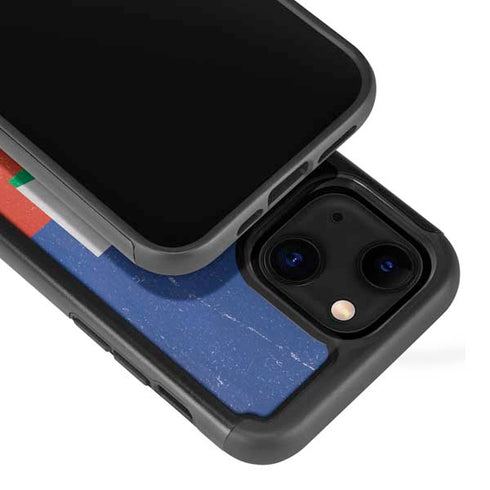 Haitian Flag Distressed iPhone 13 Cargo Case