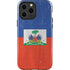 Haitian Flag Distressed iPhone 13 Pro Max Impact Case