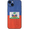 Haitian Flag Distressed iPhone 15 Plus Skin