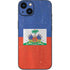 Haitian Flag Distressed iPhone 14 Plus Skin