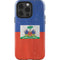 Haitian Flag Distressed iPhone 14 Pro Impact Case