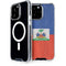 Haitian Flag Distressed iPhone 15 Pro Max MagSafe Case