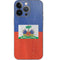 Haitian Flag Distressed iPhone 14 Pro Skin