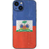 Haitian Flag Distressed iPhone 14 Skin