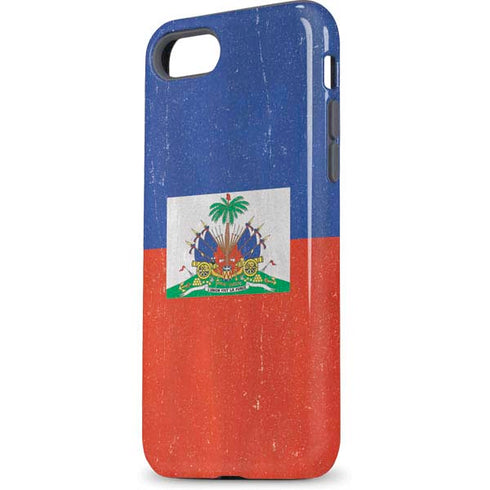 Haitian Flag Distressed iPhone 7 Pro Case