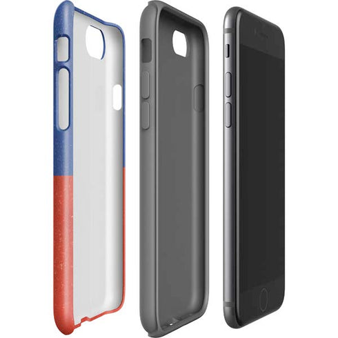 Haitian Flag Distressed iPhone SE (2nd & 3rd Gen) Pro Case